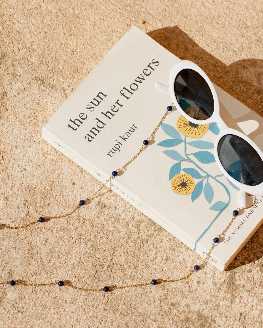 Blue Bay Sunglasses Chain Roségold
