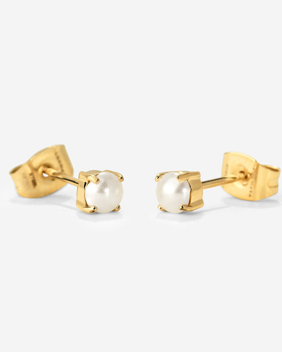 Dream Pearl Studs Gold