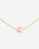 Blush Pearl Choker Gold