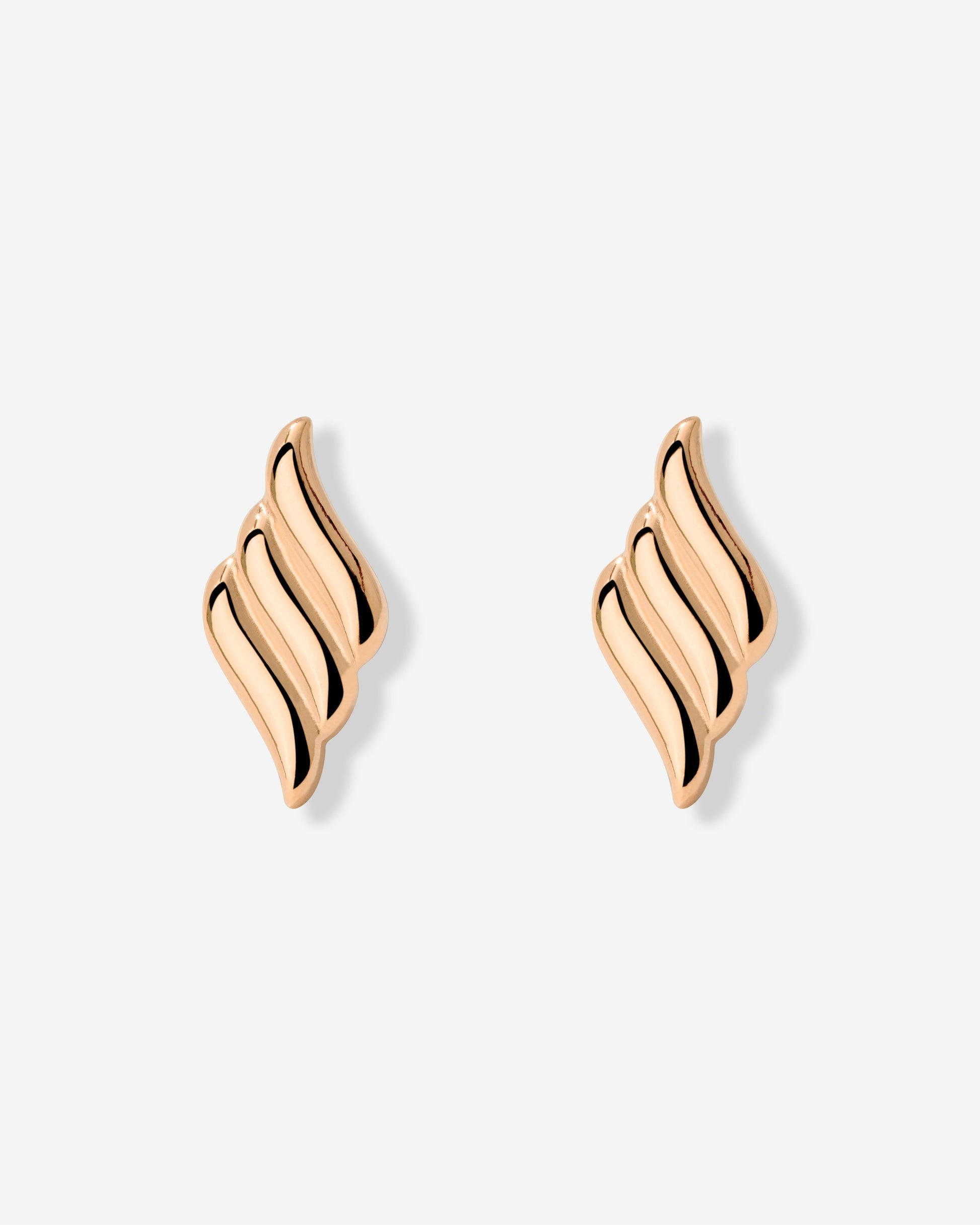 Lustrous Studs Roségold