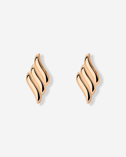 Lustrous Studs Roségold