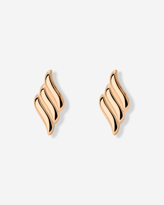 Lustrous Studs Roségold