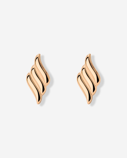 Lustrous Studs Roségold