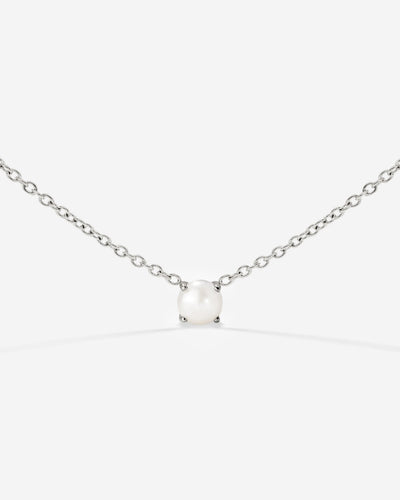 Dream Pearl Choker Silber