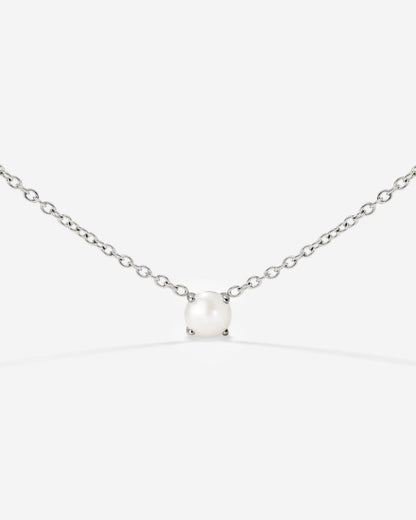 Dream Pearl Choker Silber