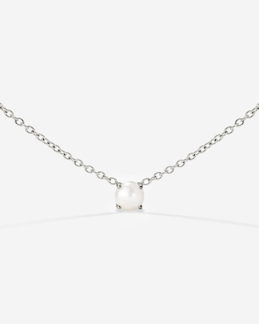 Dream Pearl Choker Silber