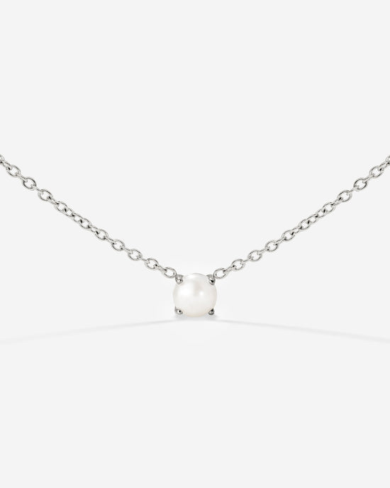 Dream Pearl Choker Silber