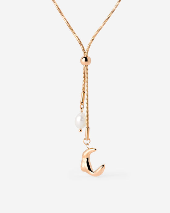 Joyful Jule Y-Necklace Roségold