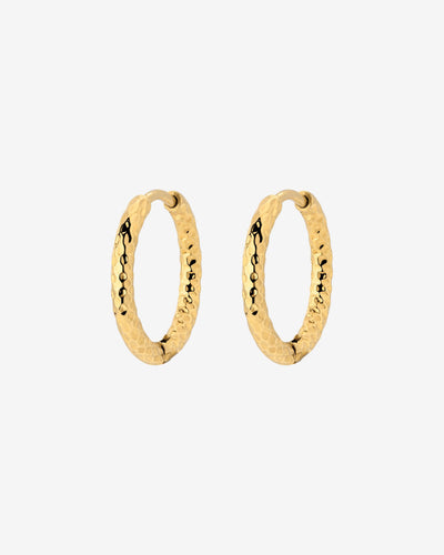 Prism Hoops Small Gold