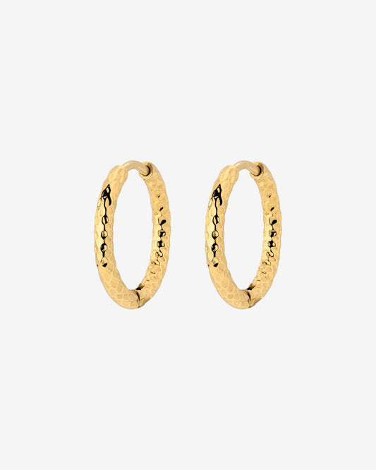 Prism Hoops Small Gold