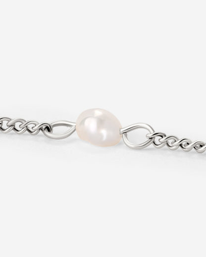 Pearl after Pearl Bracelet Silber
