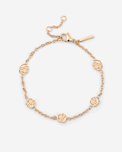 Boho Coin Bracelet Roségold
