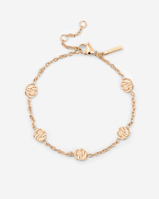 Boho Coin Bracelet Roségold