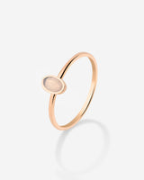 Oval Ring Roségold