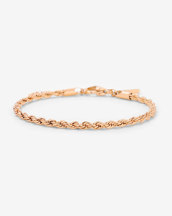 Rope Chain Bracelet Roségold