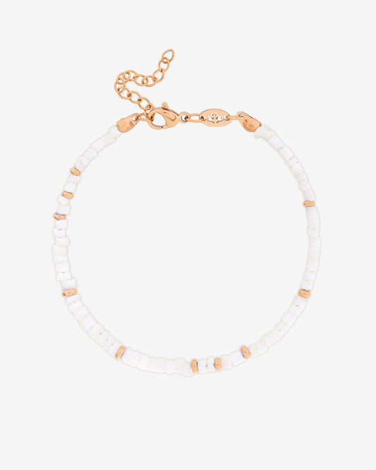 Puka Shell Bracelet Roségold