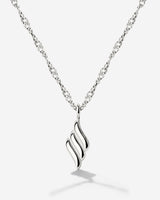 Lustrous Pendant Necklace Silber