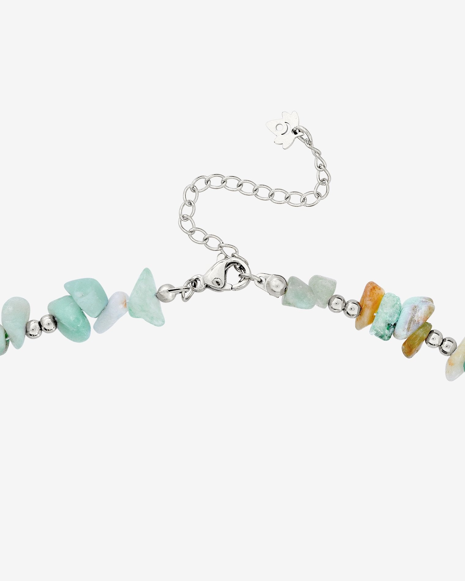 Maritime Gem Necklace Silber