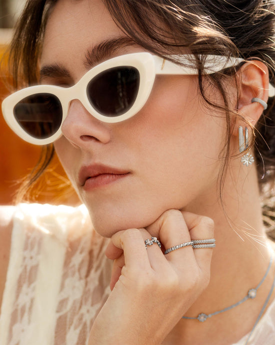 Dotted Ring Silber