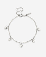 Lovely Heart Bracelet Silber