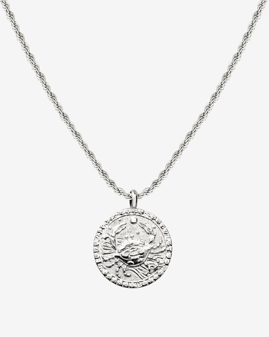 Zodiac Sign Necklace Silber