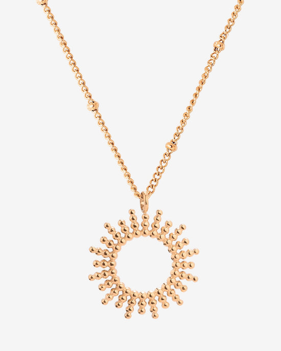 Sunny Beads Necklace Roségold