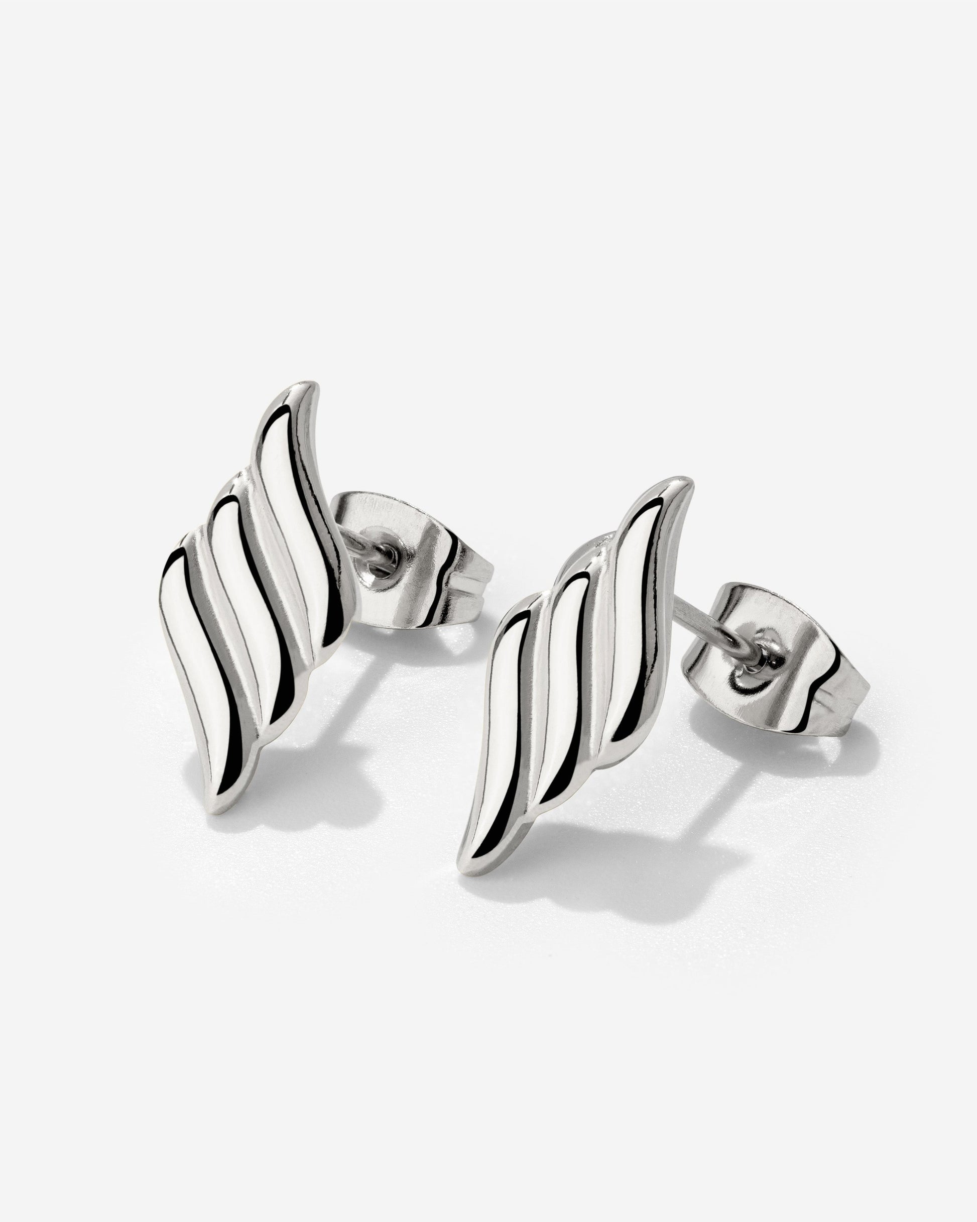 Lustrous Studs Silber