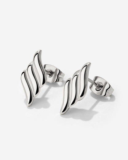 Lustrous Studs Silber
