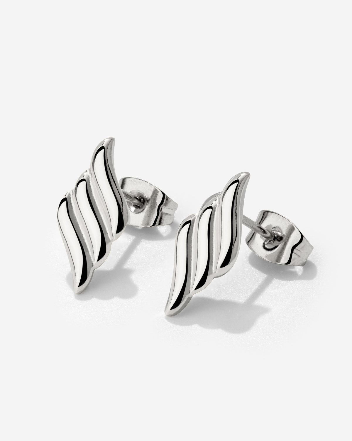 Lustrous Studs Silber