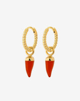Hot 'n' Spicy Twisted Hoop Set Baby Gold