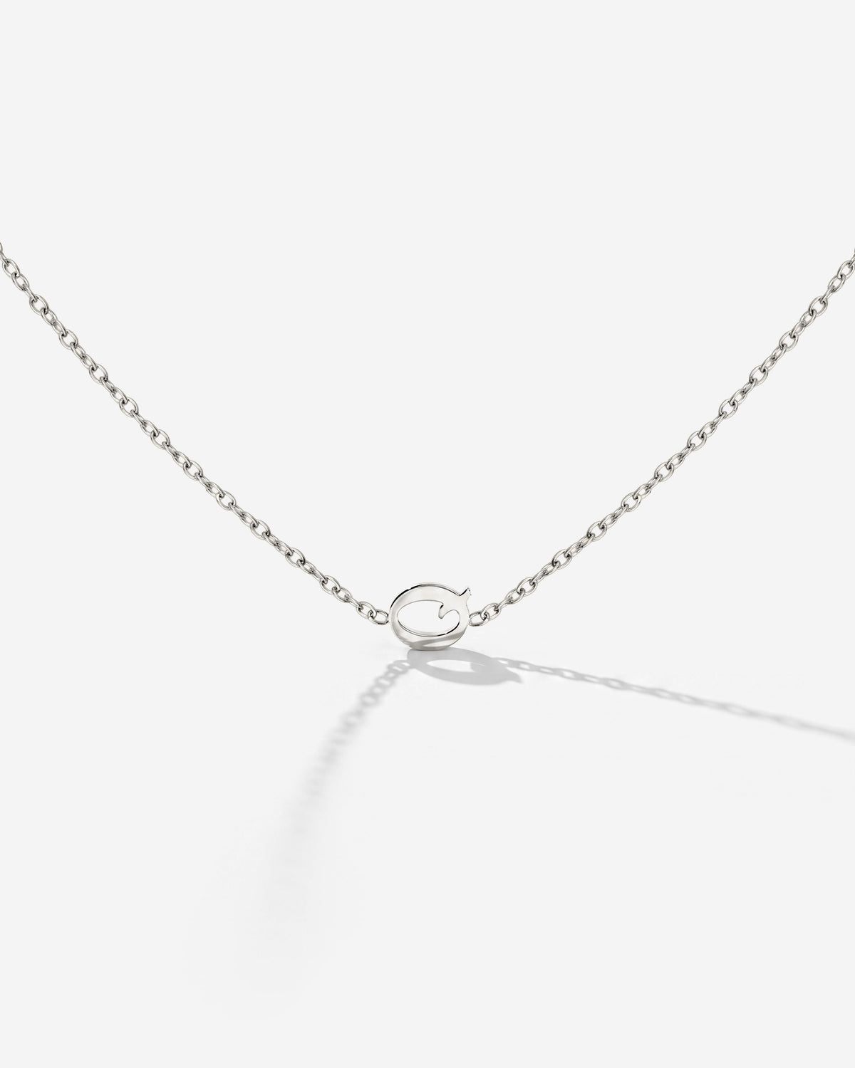 Tiny Letter Necklace