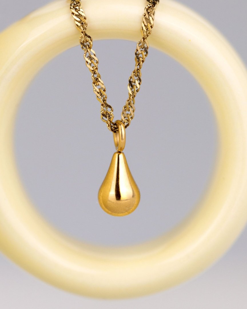 Drop it Necklace Gold