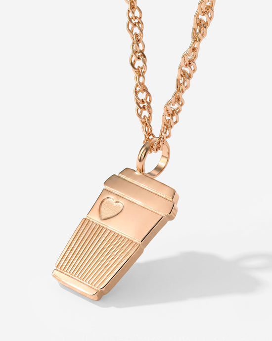 Petit Café Necklace Roségold