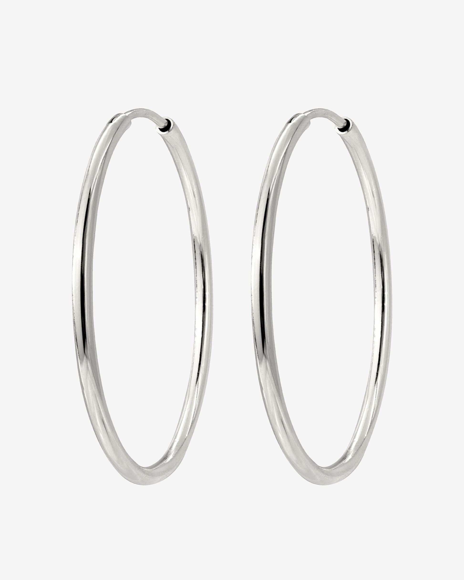 Maxi Hoops Silber