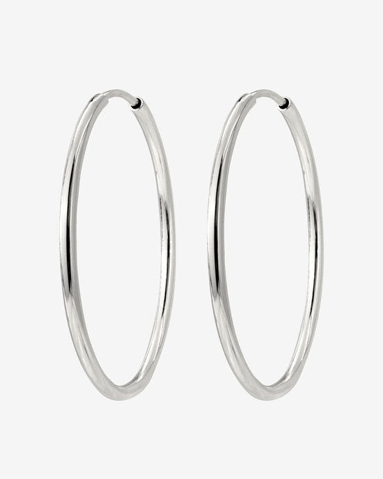 Maxi Hoops Silber