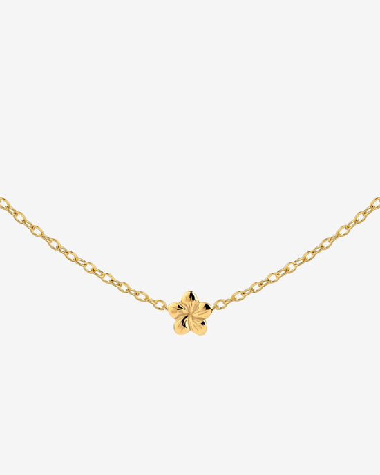 Floral Glow Choker Gold