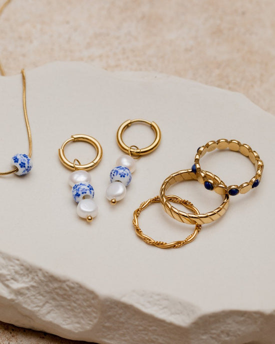 Blue Bay Ring Gold