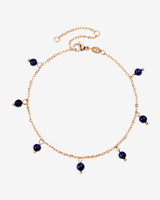 Blue Bay Anklet Roségold