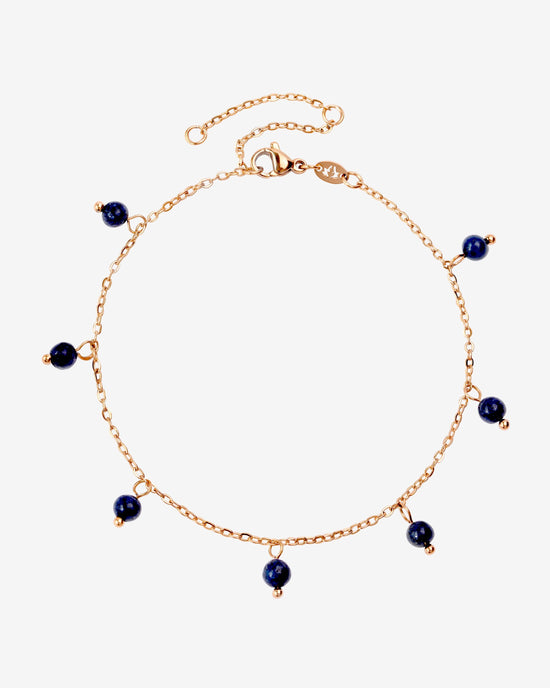 Blue Bay Anklet Roségold