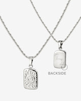 Sun Lover Pendant Necklace Silber