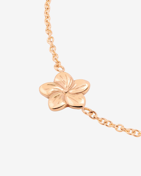 Floral Glow Choker Roségold