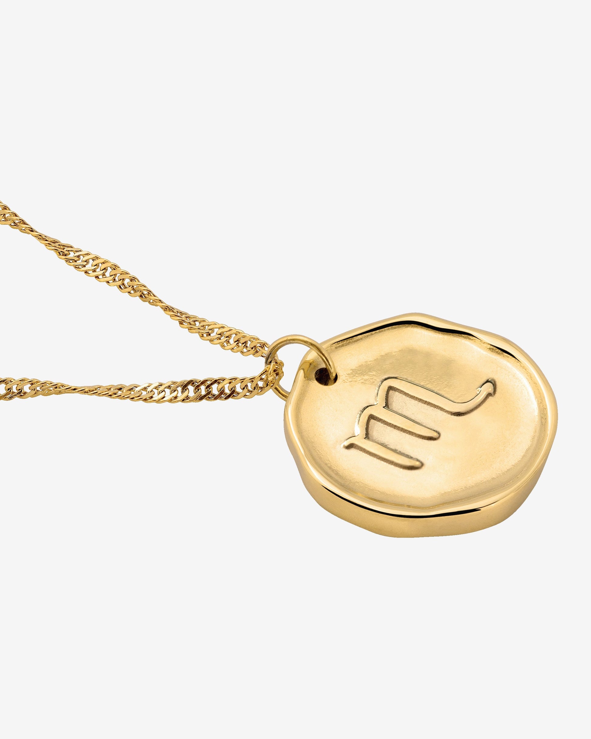 Zodiac Necklace – Scorpio / Skorpion Gold