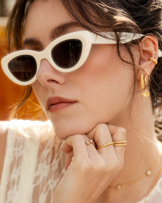 Dotted Ring Gold