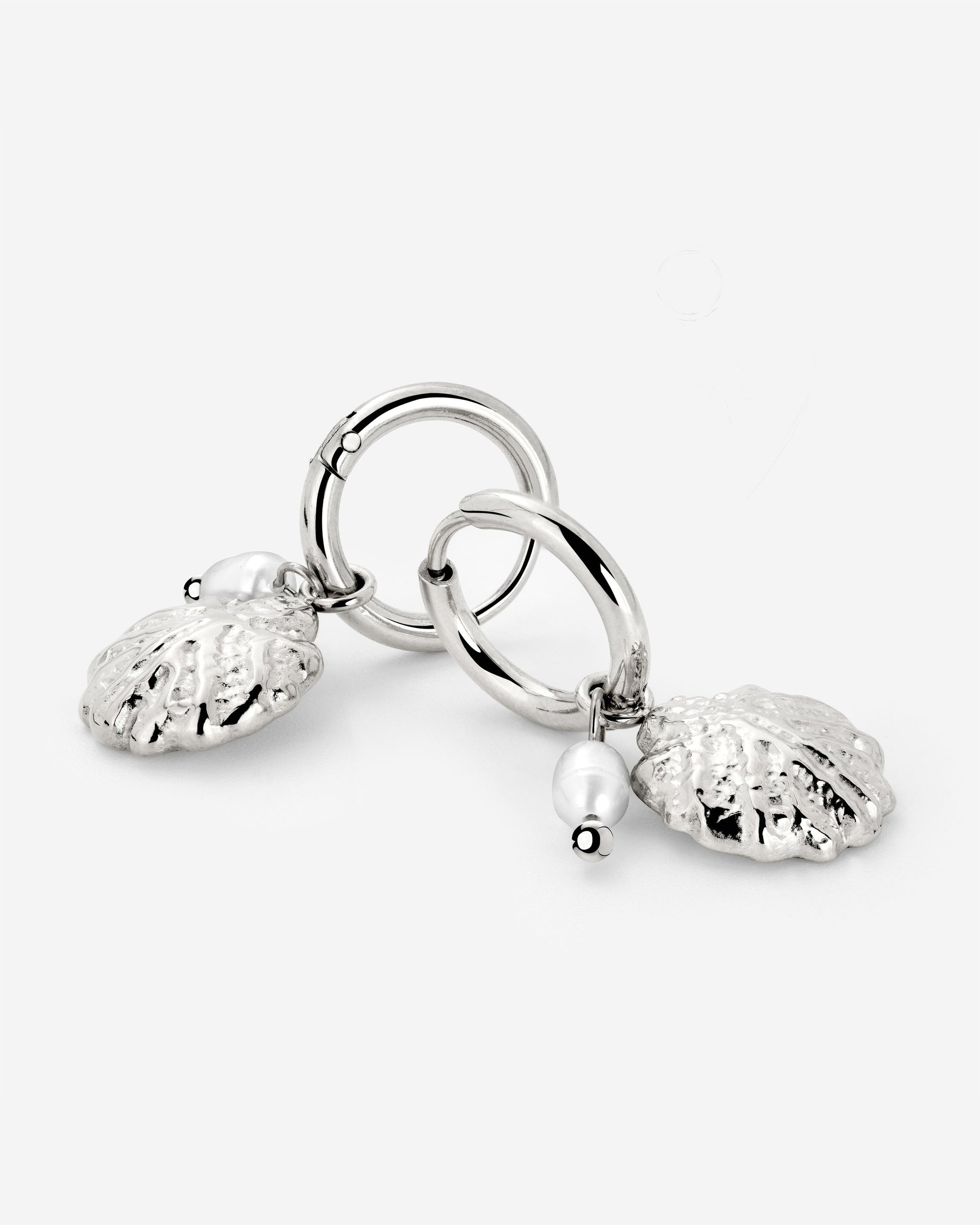 Ocean Lovers Hoop Set Small Silber
