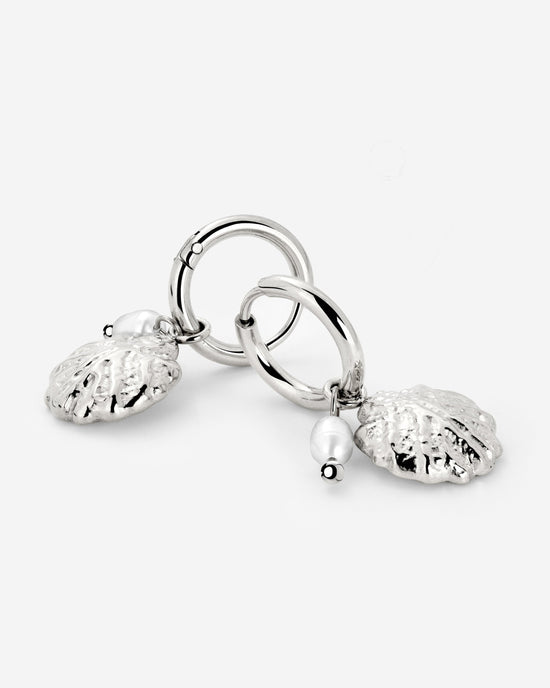 Ocean Lovers Hoop Set Small Silber
