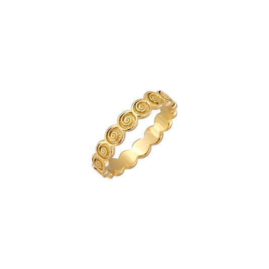Swirl'n Ring Gold