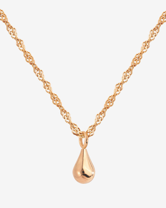 Drop it Necklace Roségold