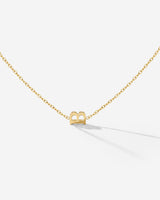Tiny Letter Necklace