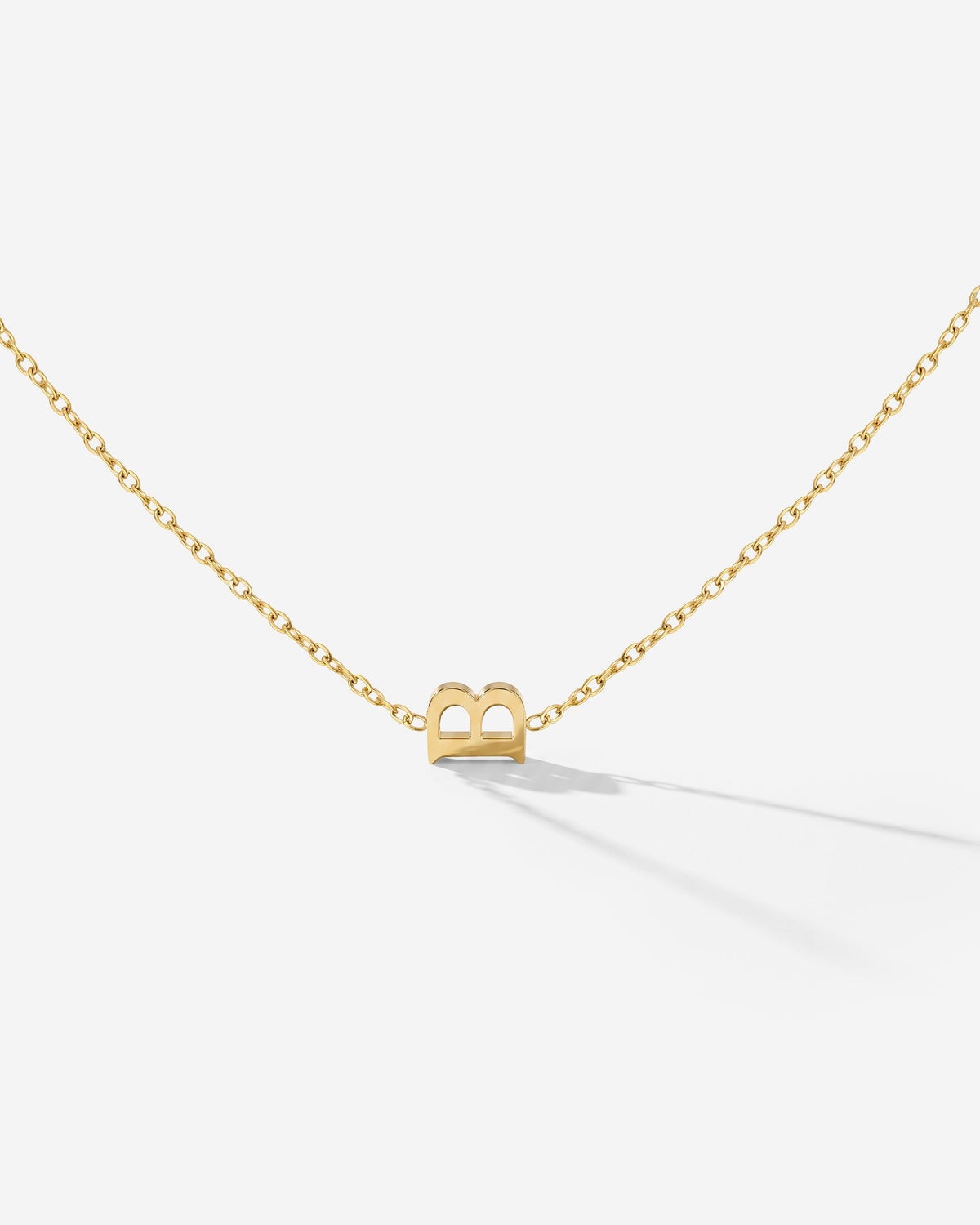 Tiny Letter Necklace