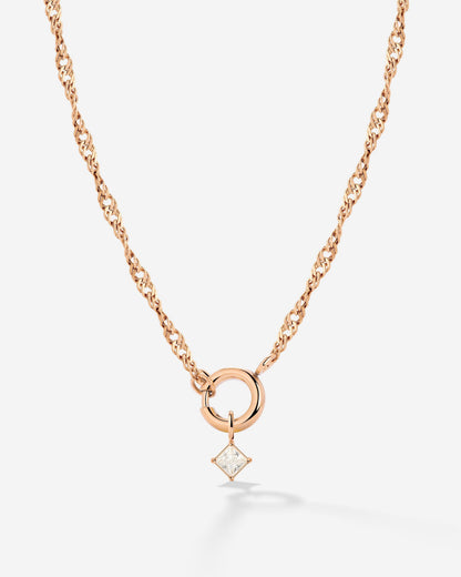 North Star Singapore Chain Necklace Set Roségold
